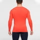 thumbnail image 4 of Blusas y camisas de manga larga con cuello redondo para hombre, estilo casual, de color liso, para correr, fitness, secado rápido, de poliéster., 4 of 8