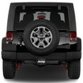 thumbnail image 3 of Jeep UV Graphic Carbon Fiber Look Metal Face-Plate on ABS Plastic 2 Tow Hitch Cover, 3 of 7