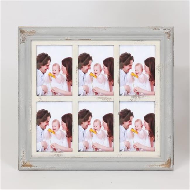Vintage Six 5" x 7" Collage Picture Frame