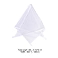 thumbnail image 2 of OULII Hamac en Maille de Rangement pour Jouets pour Chambre d'Enfant Support de Jouets en Gaze Blanche Installation Facile Filet de Rangement Mural pour Usage Domestique 1 Pce, 2 of 8