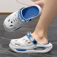 thumbnail image 1 of Slip On Shoes for Men Hands Free Summer Fashion Garden Clogs for Men Comfortable Slides Indoor Outdoor Non Slip Pillows Sandals Women Classic Beach Shoes, 1 of 5