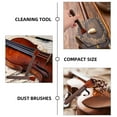thumbnail image 6 of 4 Pcs Brush Violin Cleaning Brush for Cleaning Erhu Clean Wood Dust Brush, 6 of 6