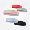 thumbnail image 2 of Breathable Sports Headbands for Running Gym Yoga Adjustable Nonslip Sweatband, 2 of 19