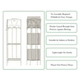 thumbnail image 3 of Plant Stand ' 3-Tier Vertical Shelf Indoor or Outdoor Folding Wrought Iron Home Garden Di, 3 of 8