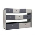 thumbnail image 3 of Humble Crew Toy Storage Organizer with 9 Collapsible Fabric Storage Bins, Grey, 3 of 4