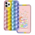 thumbnail image 1 of Push Pop Phone Case for iPhone 7Plus Push Pop Bubble Fidget Toys case Rainbow Soft Silicone Shockproof Protective Cover, 1 of 4