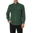 thumbnail image 1 of CAMISAS DE CORDUROY DE MANGA LARGA DE AJUSTE REGULAR PARA HOMBRES CON BOLSILLOS VERDE S, 1 of 5