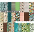 thumbnail image 2 of Inkdotpot 25 Sheets Camping Scrapbook Paper Pad 6x6, Single-Sided Scrapbook Paper- Colorful Cardstock Paper Scrapbooking DIY Decorative Background Cardmaking Supplies- Journal Craft Paper, 2 of 7
