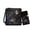 Black-Crow Rose, variant on Crow Rose Print Crossbody Hobo Bag Leather Satchel Purse with PU Wallet, Multi Pocket Shoulder Purse Zipper Messenger Purses with Adjustable Strap for Women, Black