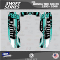 thumbnail image 2 of Kalair GFX Graphics Kit for Honda ATV TRX 300EX (1993-2006) Swift Series, 2 of 5