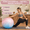Blue Pink-M (19"~22") 55cm, variant on Green M (19"~22") 55cm Anti-Burst Yoga Exercise Ball with Pump