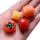 thumbnail image 3 of iYOE 5pcs Mix Vegetable Charms Pumpkin Persimmon Corn Tomatoes Resin Charms For Jewelry Making Bracelet Necklace Earring, 3 of 5