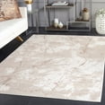 thumbnail image 2 of SAFAVIEH Hanna Lynna Abstract Area Rug, Beige/Ivory Grey, 6'7" x 6'7" Square, 2 of 7