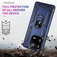 thumbnail image 3 of For Xiaomi 13 Pro Shockproof TPU + PC Phone Case with Holder(Blue),iPhone 16 Plus, 3 of 4