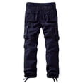thumbnail image 3 of Pantalones Cargo Match para Hombre Casual en Púrpura Azulado, 3 of 5