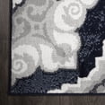 thumbnail image 2 of Home Dynamix Tremont Salem Transitional Medallion Area Rug, Navy Blue/Ivory, 21"x35", 2 of 6