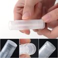 thumbnail image 5 of 25-Pack Empty Lipstick Tubes - DIY Lip Balm Containers (Transparent, 5g), 5 of 5