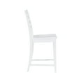 thumbnail image 6 of Linon Holdrege 22" High Back Counter Stools, Set of 2, White, 6 of 16