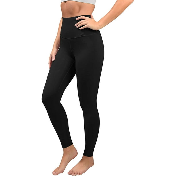 Cotton Super High Waist Ankle Length Compression Leggings with