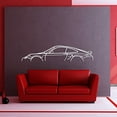 thumbnail image 2 of LaModaHome 911 Turbo S Model 997 Classic Metal Silhouette Wall Art, 2 of 5