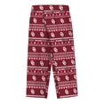 thumbnail image 5 of Preschool Outerstuff  Crimson Oklahoma Sooners Ugly Sweater Pajama Set, 5 of 5