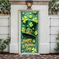thumbnail image 2 of zhangmingg St Day Door Banner Large Decoration with Rope for Front Porch Indoor Outdoor Saint Party Celebration Photo Background, 2 of 6