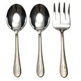 thumbnail image 3 of 75-Pc Luxury Flatware Set for 12 w/ Storage Case 24K Gold Premium Dining Cutlery Service - 18/10 Surgical Stainless Steel Silverware Hostess Serving Set in a Chest, 3 of 3