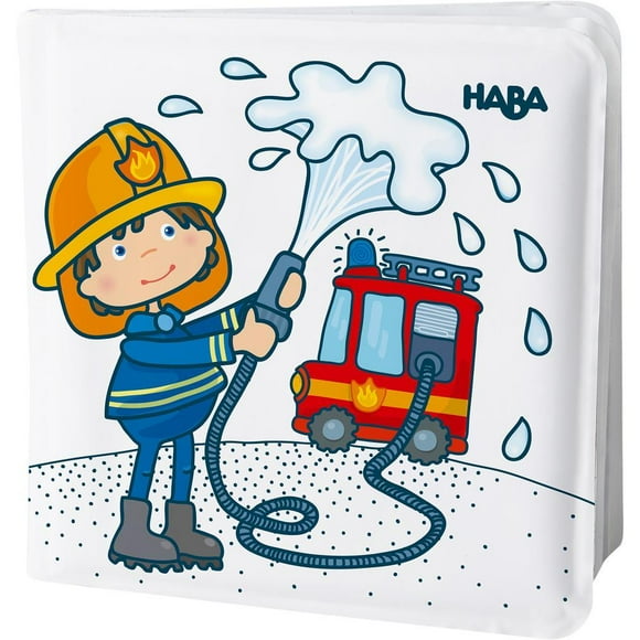 Haba : Mini Bath time book / Fire Brigade