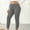 Gray plus size high waisted leggings a1, variant on Usloyux Women Plus Size High Waisted Ankle Leggings with Stretch Fit Casual Workout Pants for Active Women Solid Everyday Athleisure Bottoms, Purple 5XL