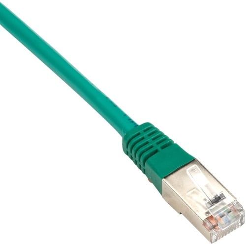 - 7 ft Category 5e Network Cable for Network Device 7-ft. First End: 1 x RJ-45 Male Network Blue 2.1-m UTP Black Box GigaBase 3 CAT5e 350-MHz Lockable Patch Cable Second End: 1 x RJ-45 Male