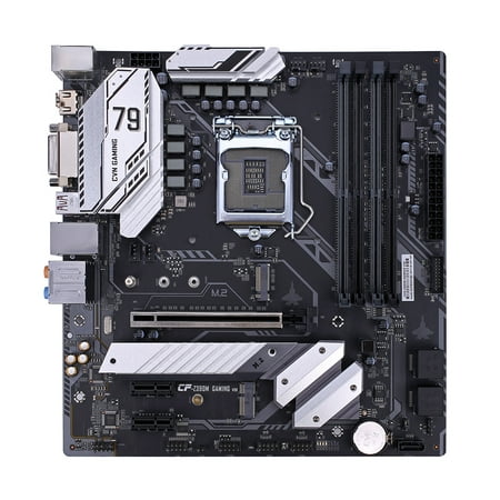 Colorful CVN Z390M GAMING V20 Gaming Motherboard Mainboard Systemboard Intel LGA 1151 port Coffee Lake-S DDR4 Processor DVI + mATX PCI-E 3.0 Turbo M.2 Expansion (Best Firewood Processor For The Money)