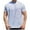White, variant on ZCFZJW Mens Cotton Hole T-Shirts Casual Summer Short Sleeve Solid Color Crew Neck Basic Workout Pullover Tops Loose Lightweight Regular Fit Tees Shirt Black M