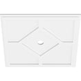 thumbnail image 2 of 26"OD x 2"ID x 9"C x 1"P Embry Architectural Grade PVC Contemporary Ceiling Medallion, 2 of 11