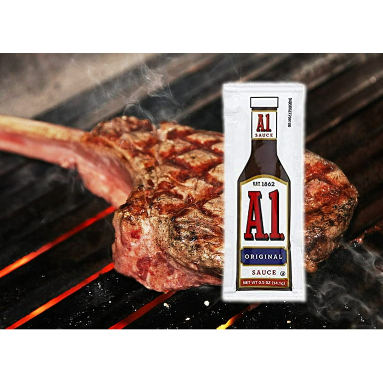 A1 Steak Sauce 100-Pack; Single Serve Packets Bundle plus 3 My Outlet –  MyOutletMall