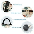thumbnail image 7 of FORMRS Women's Travel Backpack Purse Anti-Theft Hidden Pockets Casual Shoulder Bag, Orange Christmas Gift Pattern, 7 of 7