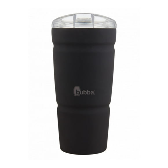Termo Acero Inoxidable Negro C/Tapa Plastico Tritan Bubba
