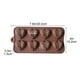 thumbnail image 3 of Juego de moldes de silicona con forma de corazón para tartas | Herramienta para hacer pudines con forma de corazón para hornear, chocolate, gelatina y cubitos de hielo | Antiadherente, apto para uso, 3 of 9