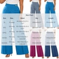 thumbnail image 4 of hlysgo Women's Wide Leg Pants Elegant High Waisted Asymmetrical Pant Business Casual Dress Trousers with Pockets Gray,XL, 4 of 6