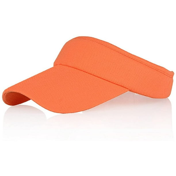 Sun Visors for Women and Girls, Long Brim Soft Sweatband Adjustable