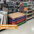 thumbnail image 6 of BAZIC Poster Board Display Rack 10-Slots, Art Drying Racks 29.5"x23"x16", 6 of 7