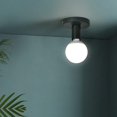thumbnail image 3 of SHENMO Lampe de Plafond Moderne, Lampe de Plafond en Métal Noir, Ceili Moderne, 3 of 5