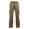 thumbnail image 6 of Karymi Pants for Women Solid Straight Leg Cargo Pants, Multi Pockets Outdoor Hiking Casual Drawstring Cuff Work Long Trousers, 6 of 6