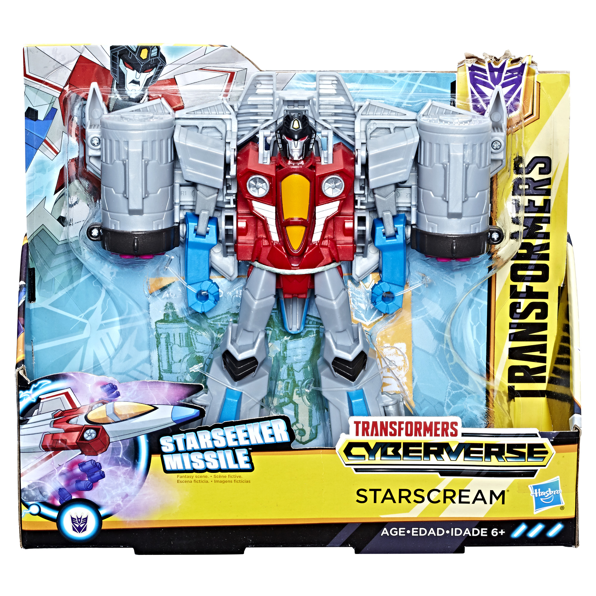 Transformers Cyberverse Ultra Class Starscream - image 2 of 18