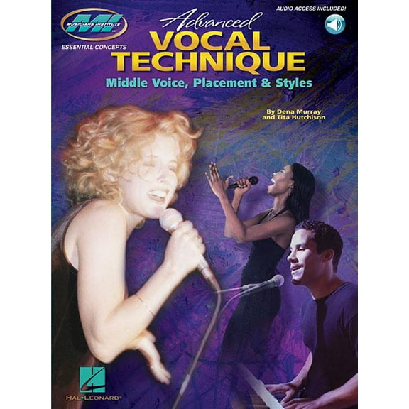 Essential Concepts: Advanced Vocal Technique: Middle Voice, Placement & Styles Book/Online Audio (Paperback)
