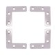 thumbnail image 2 of 50mmx50mmx1mm en Forma de L Plano Fijacion Reparacion Reparacion Placas Soportes 60Unids, 2 of 5