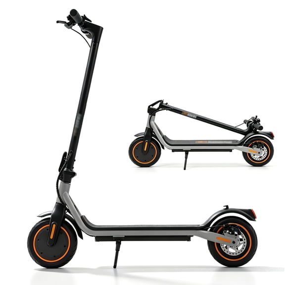 500W Peak Electric Scooter for Adults, Max 21mi Range & 21mph Speed, 8.5'' Tires & Portable Folding Design, Commuting E-Scooter Gift for Teens(Gary)