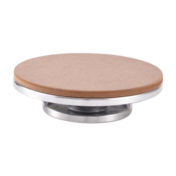Plataforma de volteo de hojas con báscula de cálculo de desplazamiento de acero inoxidable Potter's 20 cm