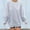 Gray, variant on SCSAlgin Women's Oversized Long Sleeve Sweatshirts Pure Color Round Neck Casual Pullover Shirt
