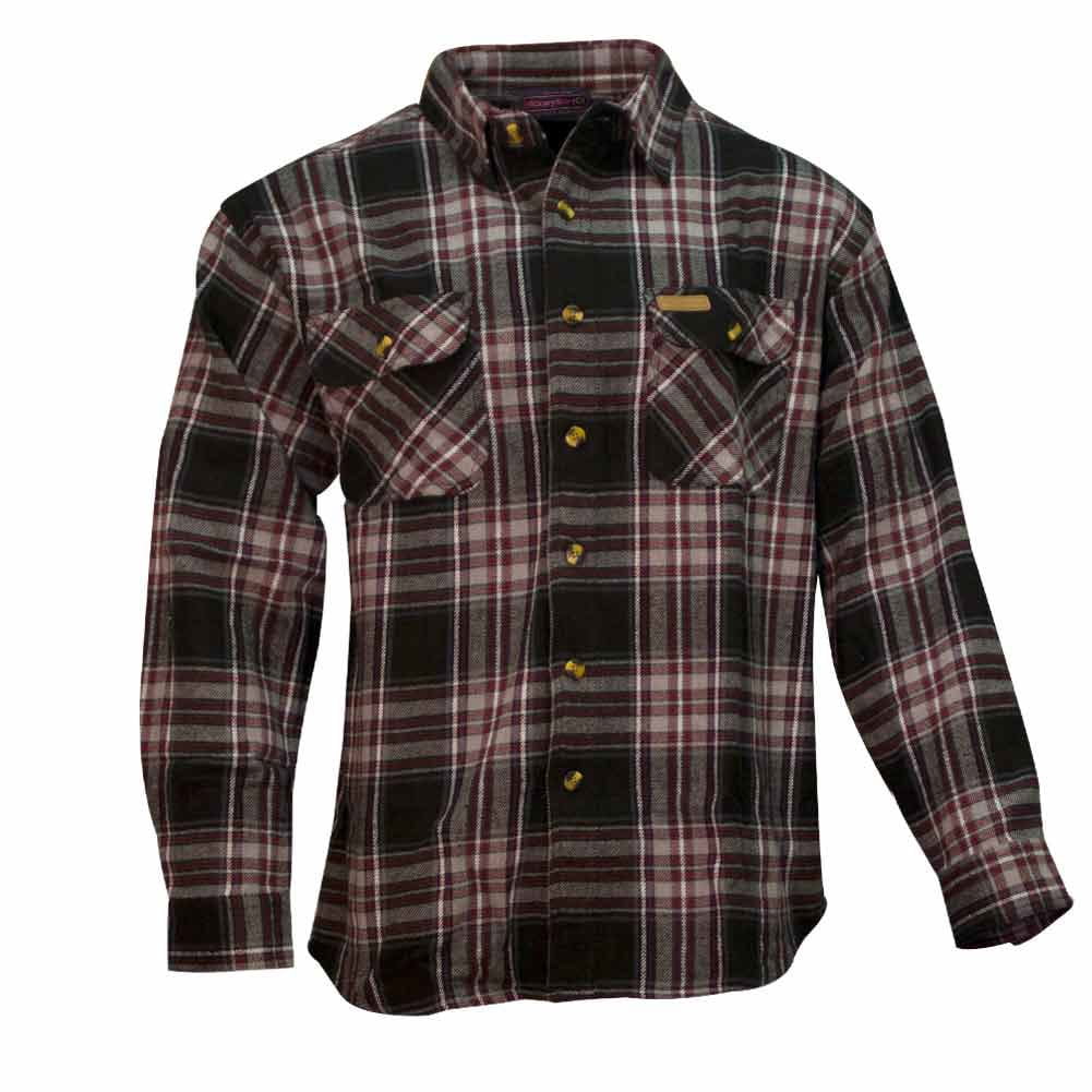 Hickory Shirt Co. - Hickory Shirt Co. Wooly Plaid Button Up Flannel ...