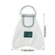 thumbnail image 3 of Bolsas de malla para guardar frutas y verduras, pack de 3 • Organizador colgante de frutas y verduras • Bolsas de cocina de poliéster transpirable, blancas, azules, grises • 12,2x11 pulgadas, 3 of 6